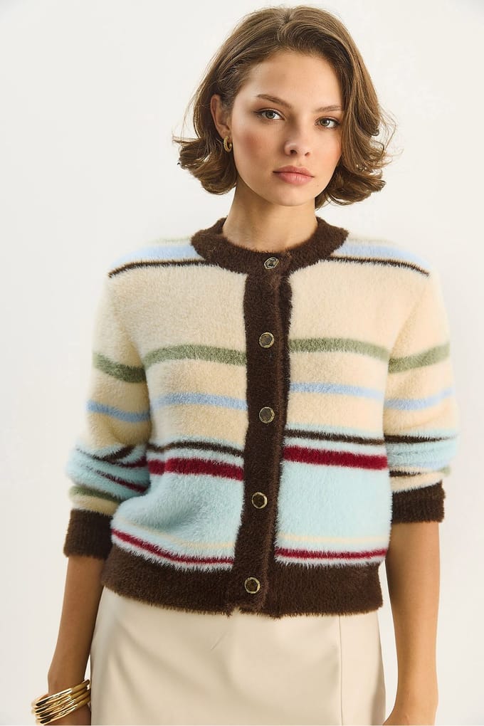 Geknoopte Coltrui Cardigan