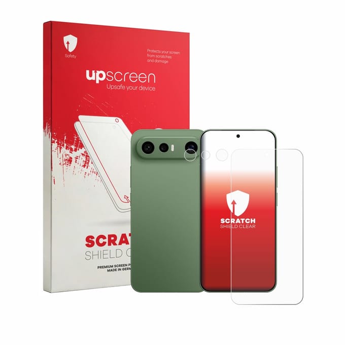 upscreen - Screenprotector voor Vivo X300 FE (Voor+Camera) - Folie Beschermfolie transparant
