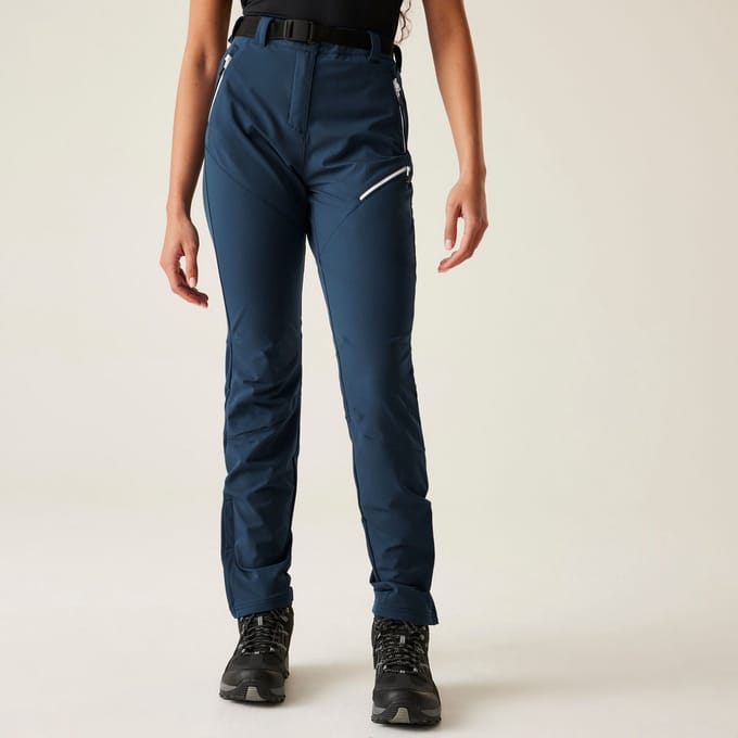 Broek Wandelen Dames Waterafstotend Uv-bescherming Melodic Pro Stretch