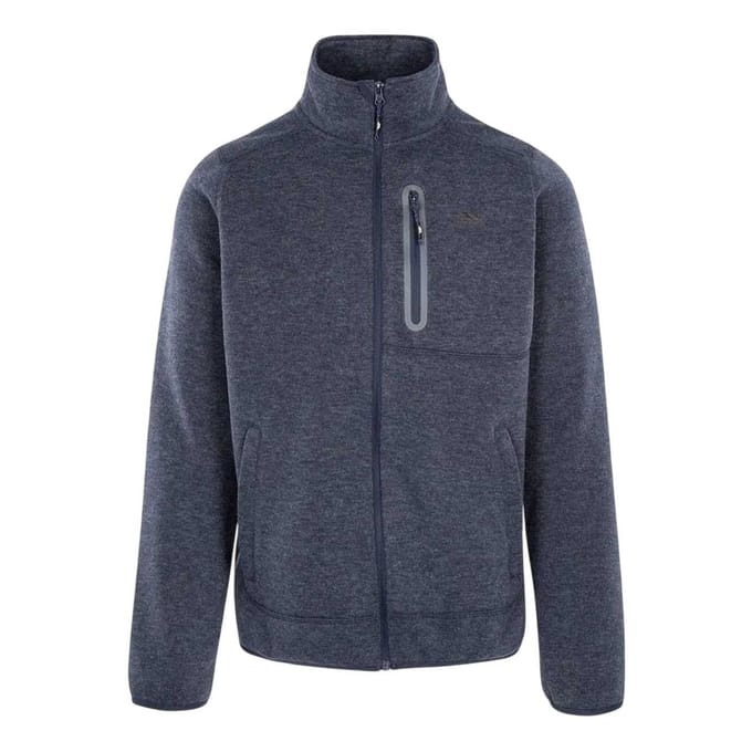 Trespass Heren Farham Fleece Jas (Marine)