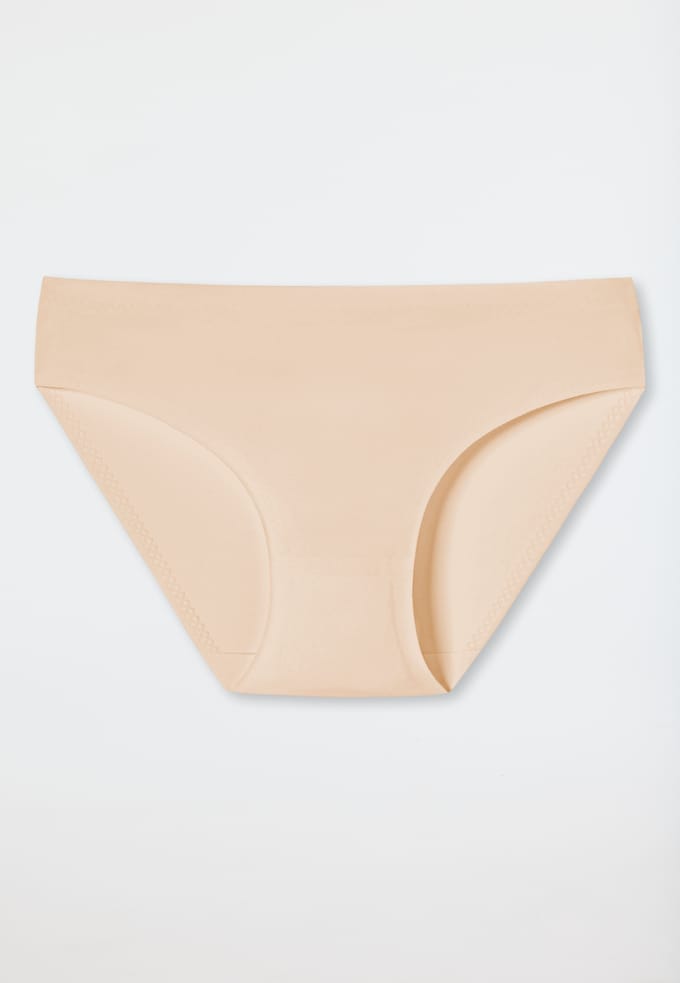 Schiesser Invisible Soft Rio-Slip Dames Onderbroek - naadloos - zand