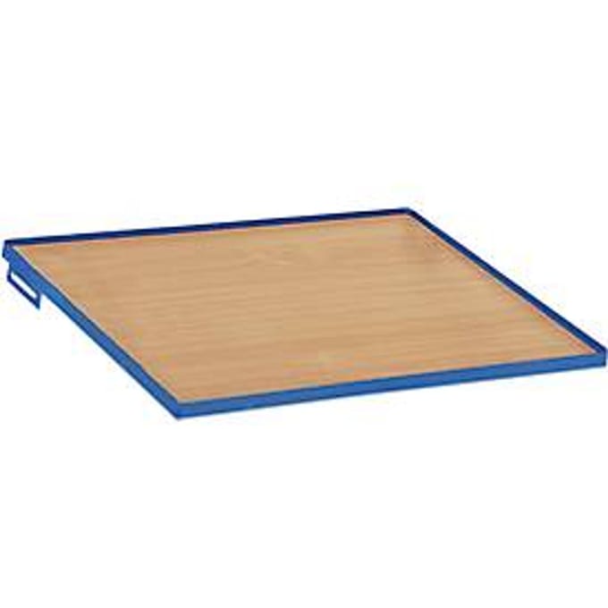 Houten legbord voor Euro-containerwagen,  410 x 620 mm