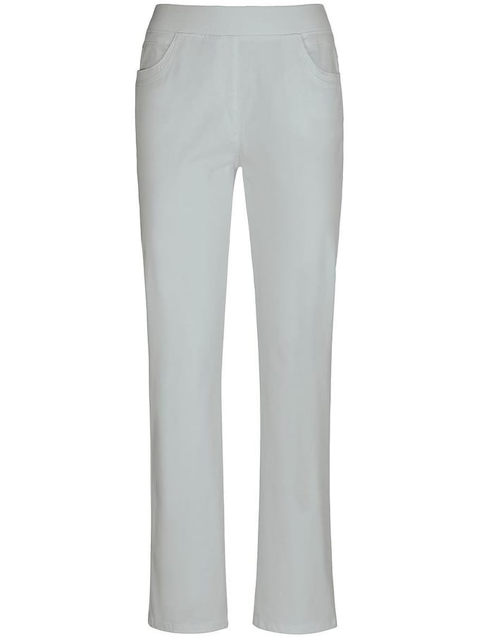 Comfort Plus-broek model Carina Fun Van Raphaela by Brax grijs