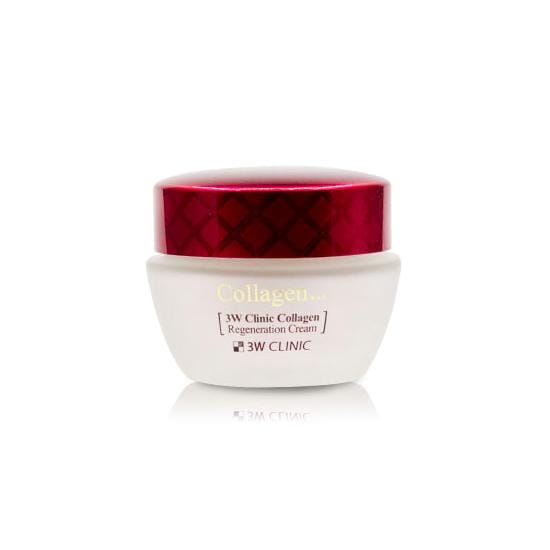 3W CLINIC Collageenregeneratiecrème 60 ml (3 opties) #1Pcs brown