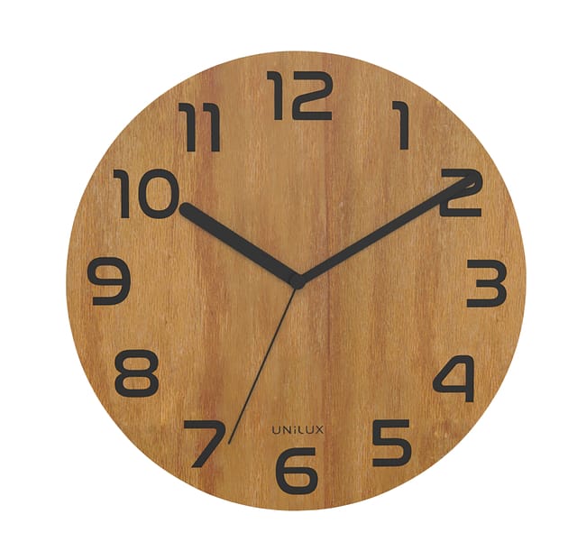 Unilux Palma Bambou clock light brown