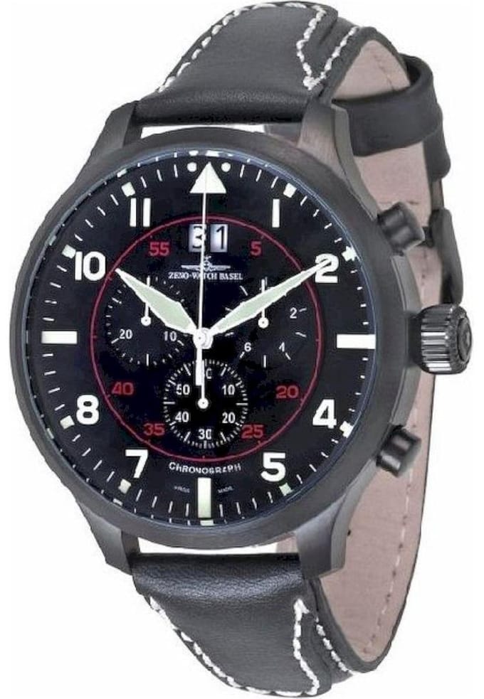 Zeno Watch Basel Herenhorloge 6221N-8040Q-bk-a1