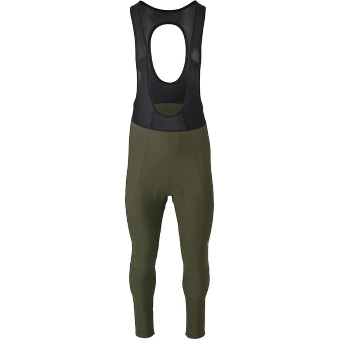 AGU Prime - Bibtight - Heren Fietsbroek - Inverno DWR - Winddicht - Reflecterend - Groen - XXL