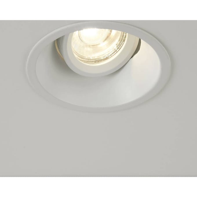 Searchlight Inbouwlamp Slim Trim, wit, Ø 9,4 cm, IP20, aluminium, GU10