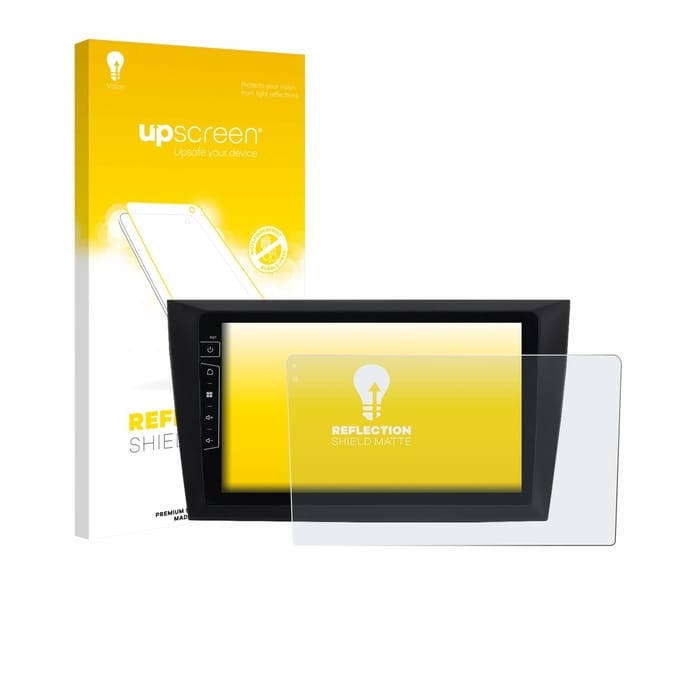 upscreen - Screenprotector voor Dynavin D8-DF31 9" - Folie Beschermfolie anti glare matte