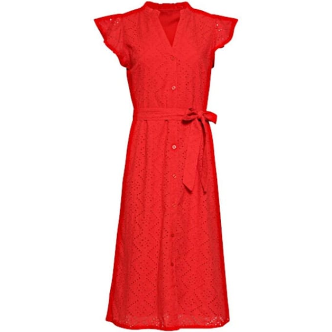 Smashed Lemon jurk 26135 - Red