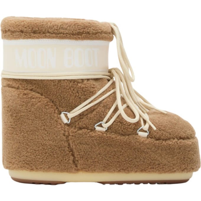 Moon Boot Mb Icon Low Fleece Boots Camel 80d1409700