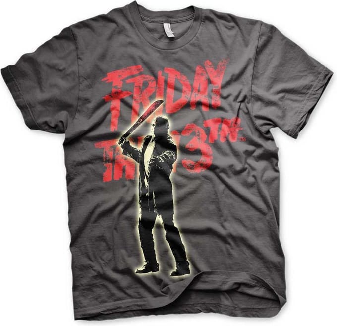 Friday The 13th Heren Tshirt -S- Jason Voorhees Grijs