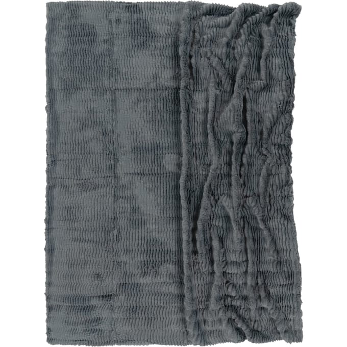 Zachte deken Arnia antraciet 150x200 cm