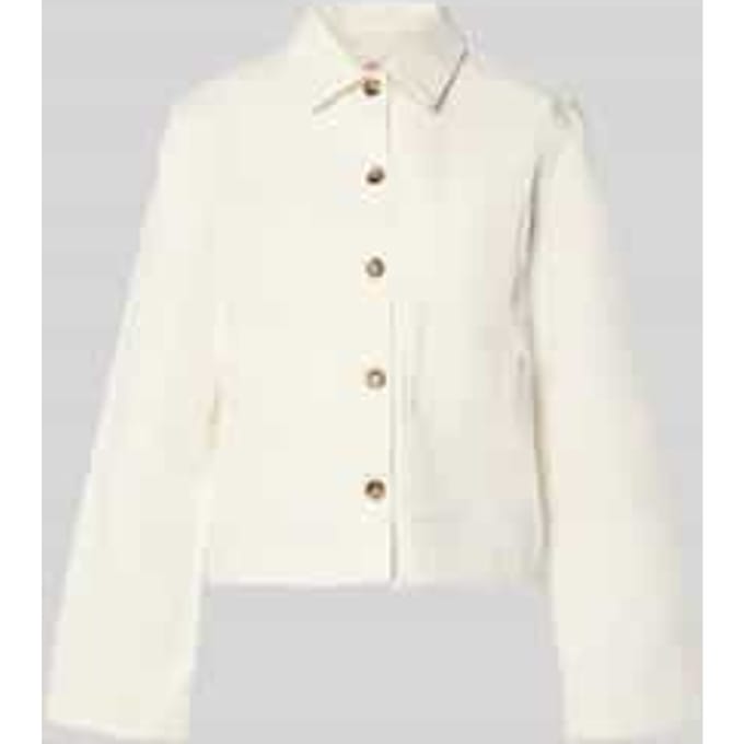 relaxed fit jeansjack van katoenmix model 'HOTEL AMOUR'