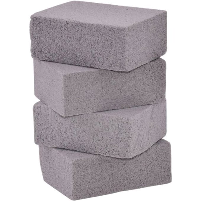 Bloc de Nettoyage - Écologique - Lot de 4 - Réutilisable - Pour Gril - Pierre Ponce