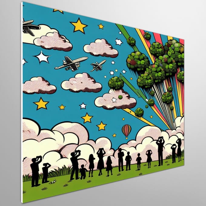 Kunstprint | Wanddecoratie | Forex | 75 × 75 cm