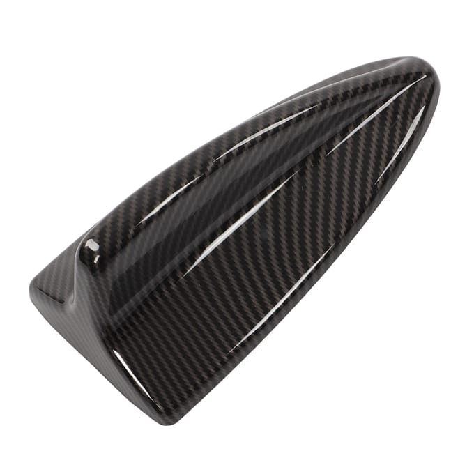 Auto Haaienvin Antenne Cover Dakantenne Basis Vervanging in Koolstofvezelstijl voor 3 Serie E90 black