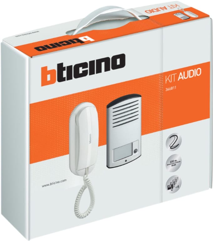 Bticino parlofoon kit - Bticino Linea 2000 sprint L2 - 366811