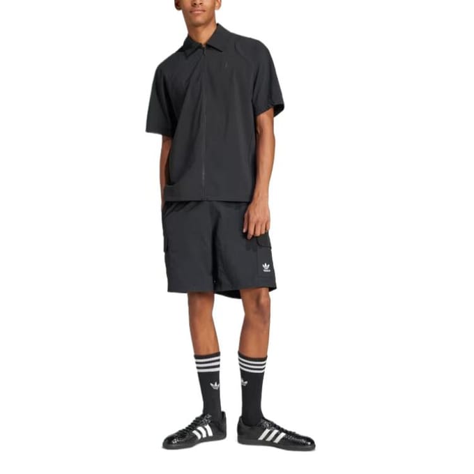 Adidas Essential Korte Broeken Heren - Zwart - Maat S - Poly Woven