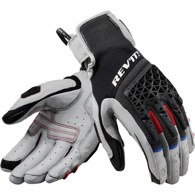 REV'IT! Sand 4 Ladies Lichtgrijs Zwart - Maat L - Handschoen