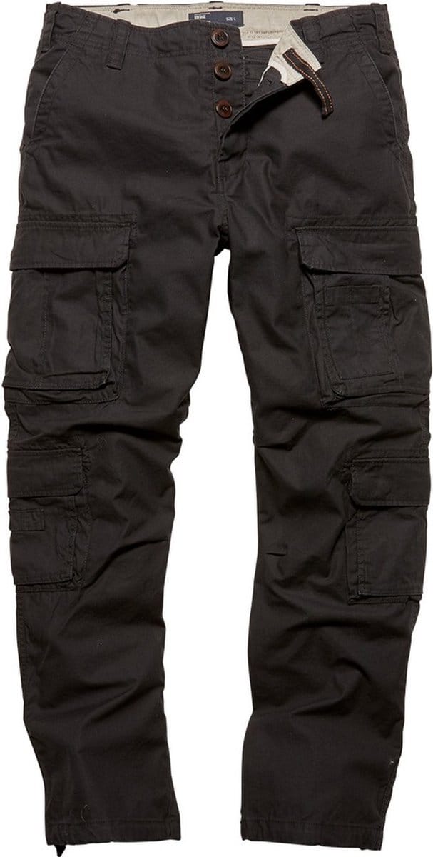 Vintage Industries Cargohose Pack Pants Black-3XL