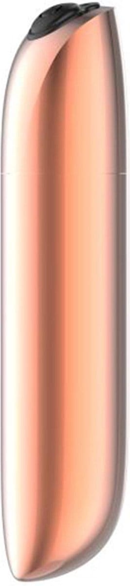 Bossoftoys - 22-00048 - Powerful Bullet Vibrator - USB Rechargeable - 20 Functions - Gold