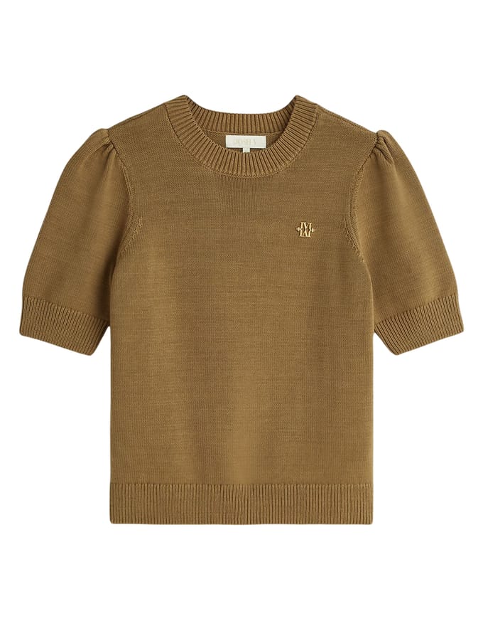 Josh V Brent T-shirts Khaki Jv-2607-0203