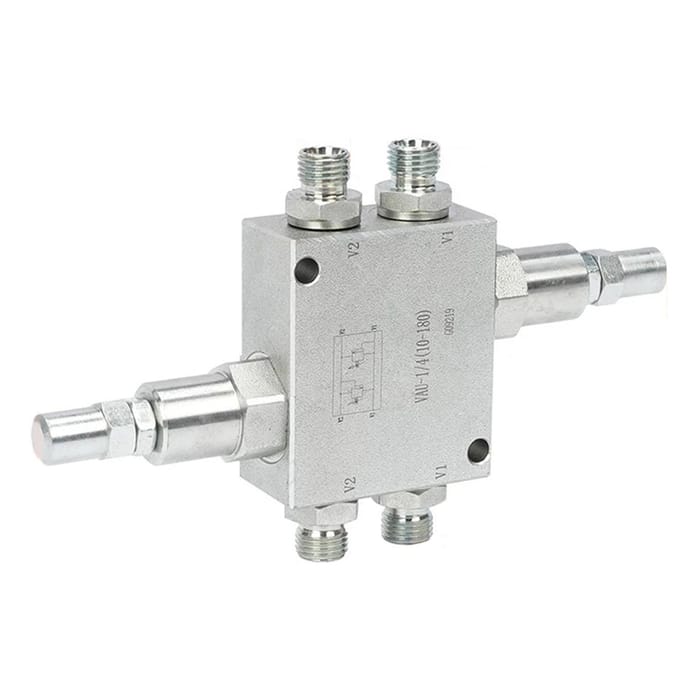Mini Graafmachine Kussenklep Kit voor Mini Graafmachine met 1 4 Inch Hydraulische Slang en M14x1.5 Schroefdraadverbinding