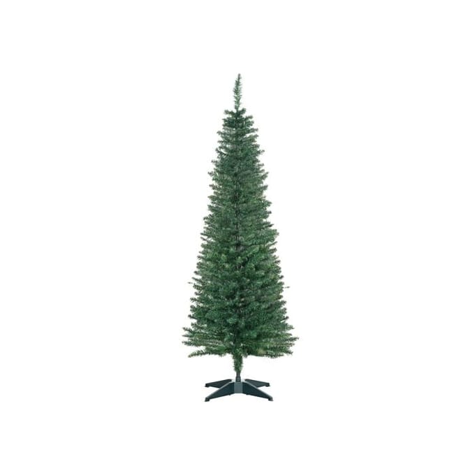 Sapin de Noël artificiel - MUVOE - Étoile de Noël - 1,5 m - 294 branches - Support stable vert