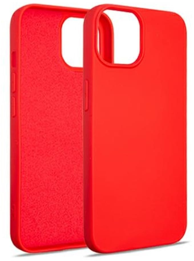 Beline - iPhone 13 Series - Silicone Hoes - Rood - Elegant Ontwerp