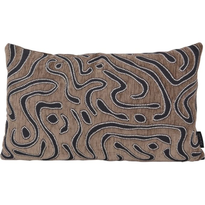 NOVÉE Chenille flow | 30 x 50 cm | kussenhoes | velvet/polyester