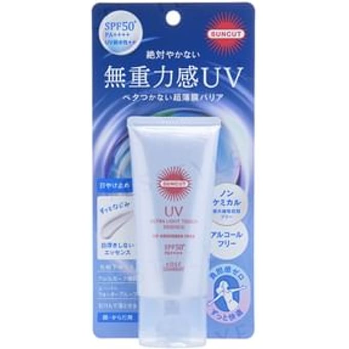 Kose - Suncut R Ultra Light Touch UV Essence UV Absorber Free SPF 50+ PA++++ 50g