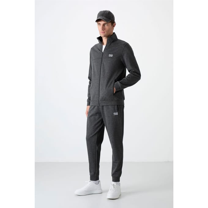 Heren Fleece Sweatshirt en Broek Set