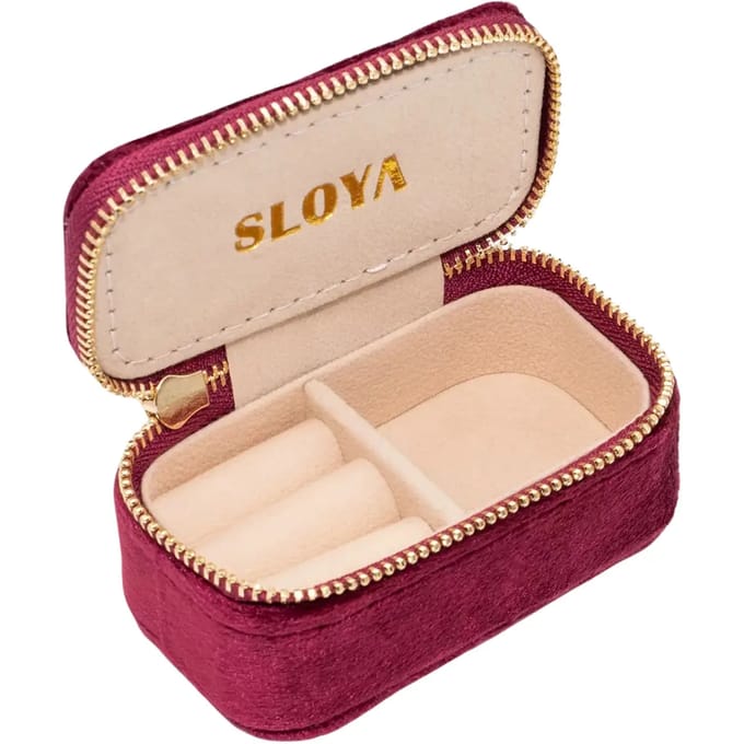 Mini juwelendoosje van fluweel voor dames Sloya