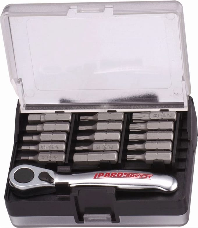 1/4″ Bitset, 32-delig