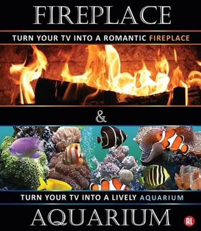 Fireplace & Aquarium (Blu-ray)