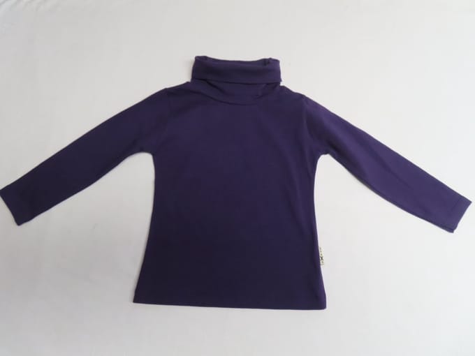 Sous pull - Trui - Meisje - Violet - Effen - 2 jaar 92