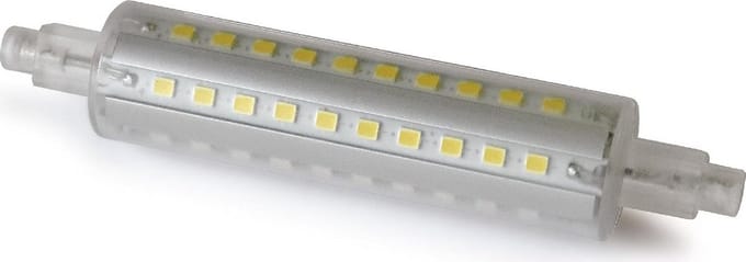 LED TL Buislamp 10W 1200 Lumen 4000K Koel Wit Lengte 118mm Dubbele Fitting