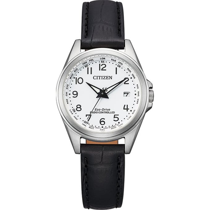 Citizen Dameshorloge Leder Sport Eco Drive EC1180-14A