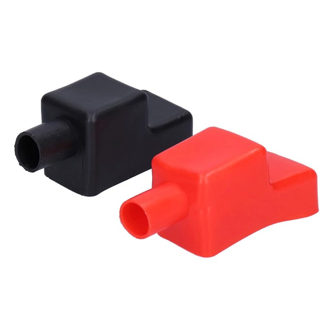 10 Set Batterij Klem Beschermhoes Rubber Beschermhuls Flexibele Batterij Klem Dop