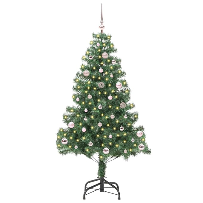 vidaXL - Kerstboom - Groen - 150 - cm - PVC