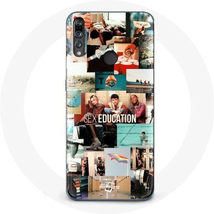 Coque - Huawei - P30 Lite - Souple - Blanc - Sex Education