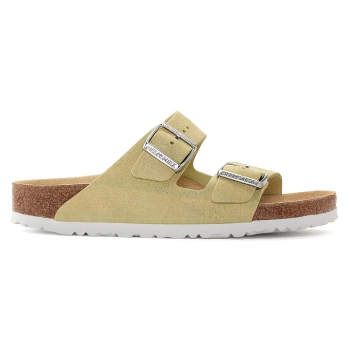 Damessandalen van suède leer Birkenstock Arizona