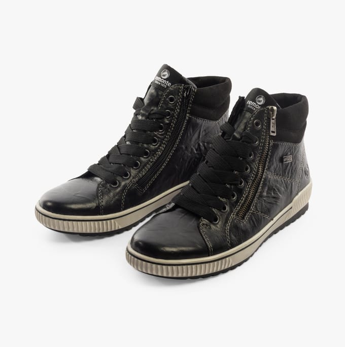 Remonte Veterboots - Dames - Zwart - Maat:37