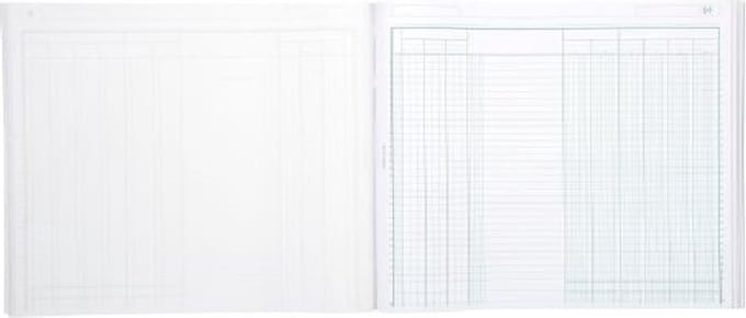Exacompta - Doorschrijfblok 6 kolommen - 29,7x32cm - 50 vellen - Dupli