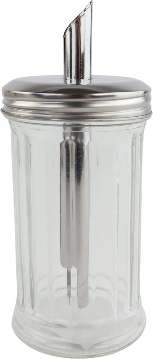 OTIX Suikerstrooier - Suikerpot - Glas - 300 ml - 18 cm
