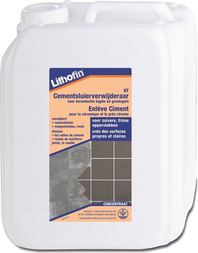 KF Cementsluierverwijderaar - Cementsluierverwijderaar keramiek - Lithofin - 5 L