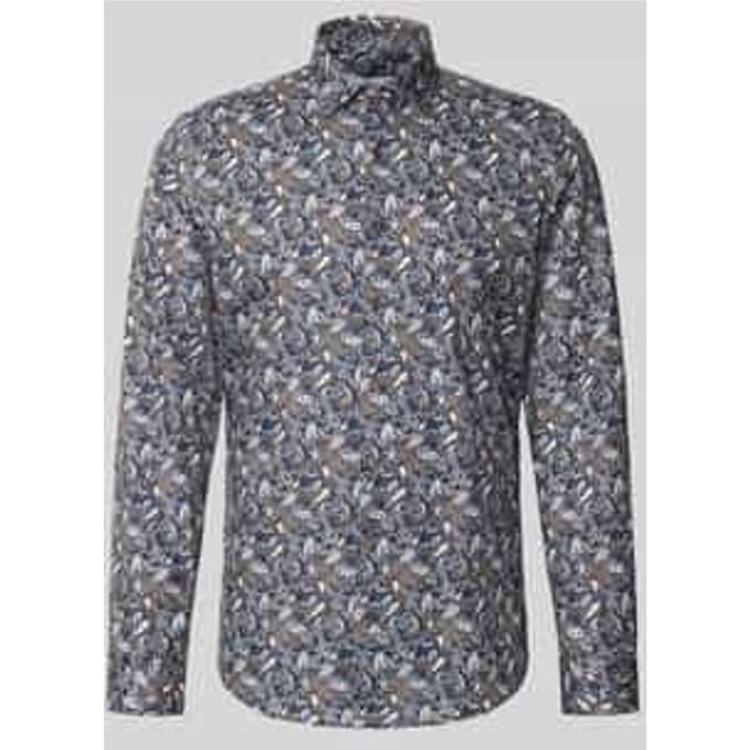 Slim fit zakelijk overhemd van pure katoen model 'New Kent'