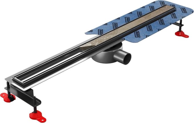 Douchegoot Lineair 90 cm Elite Slim Pure