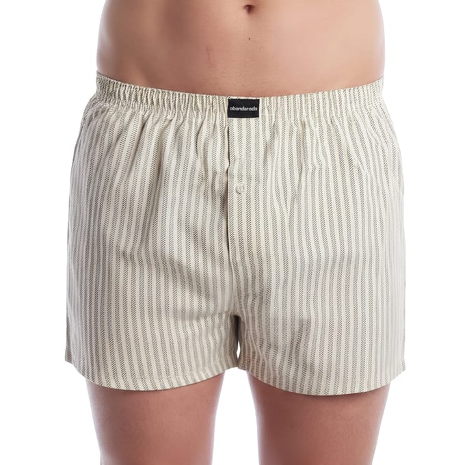 2-Pack Herenshort met Opening van Essentieel Katoen AADXY